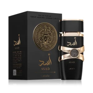 Asad Lattafa eau de parfum homme box
