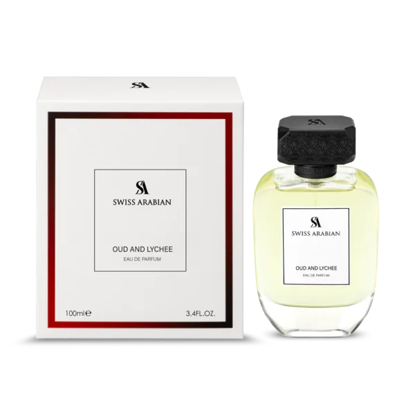 Oud and Lychee BOX Bottle